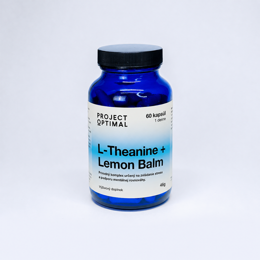 L-theanín + Lemon balm Project Optimal